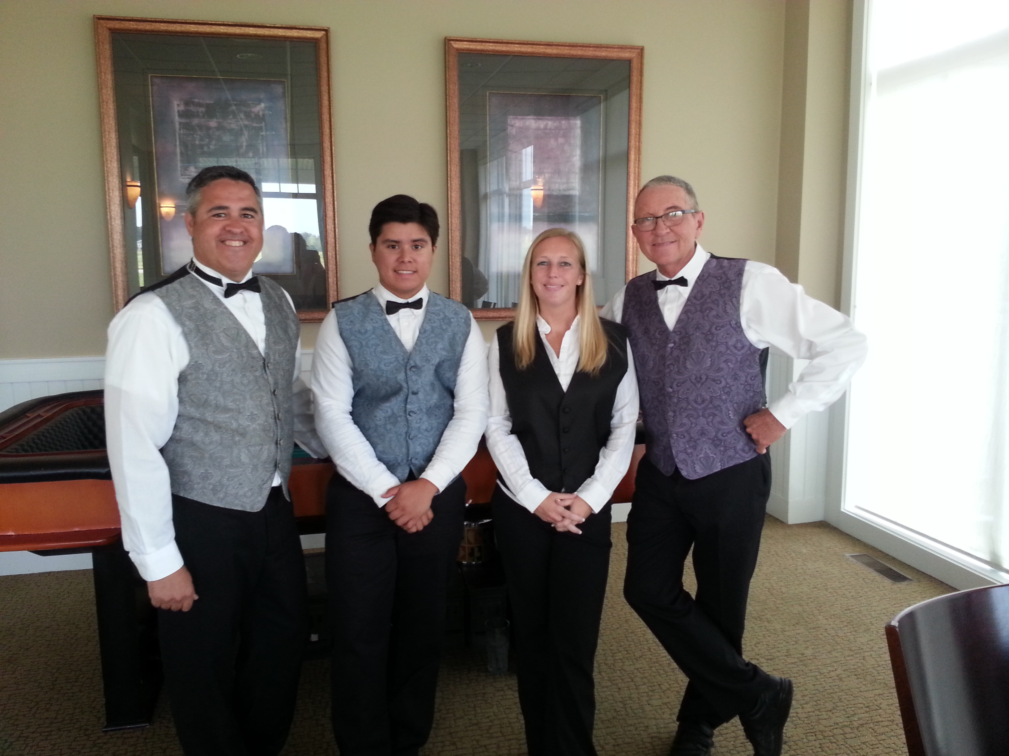 Casino coach teaching guests